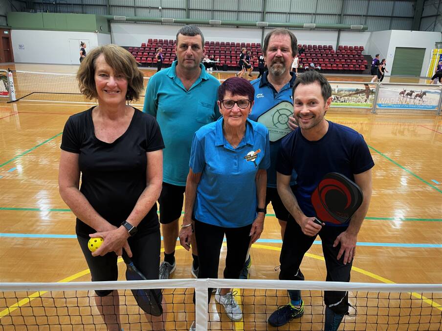 'COME JOIN': Warrnambool City Pickleball is looking for new players. Picture: Sean Hardeman