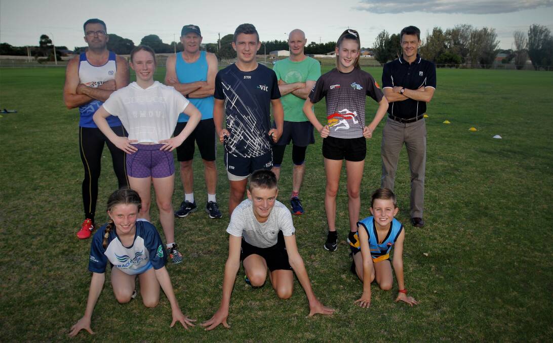 SPRINT CREW: A large contigent of Warrnambool runners will be heading to the Stawell Gift.