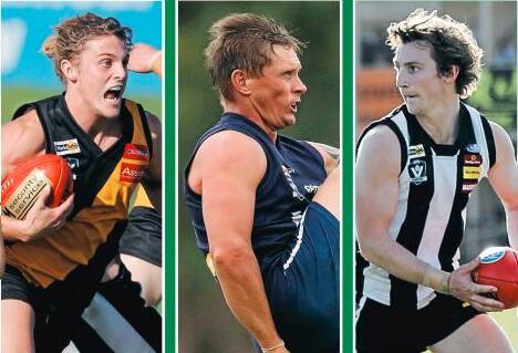X-FACTOR: Portland's Jake Edwards, Warrnambool's Jason Rowan and Camperdown's Cam Spence are ones to watch this season.
