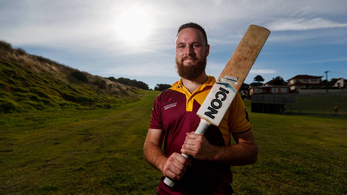 HOLDING FIRM: East Warrnambool all-rounder Tom Moloney is eager to get into the WDCA two-day fixtures. Picture: Morgan Hancock

