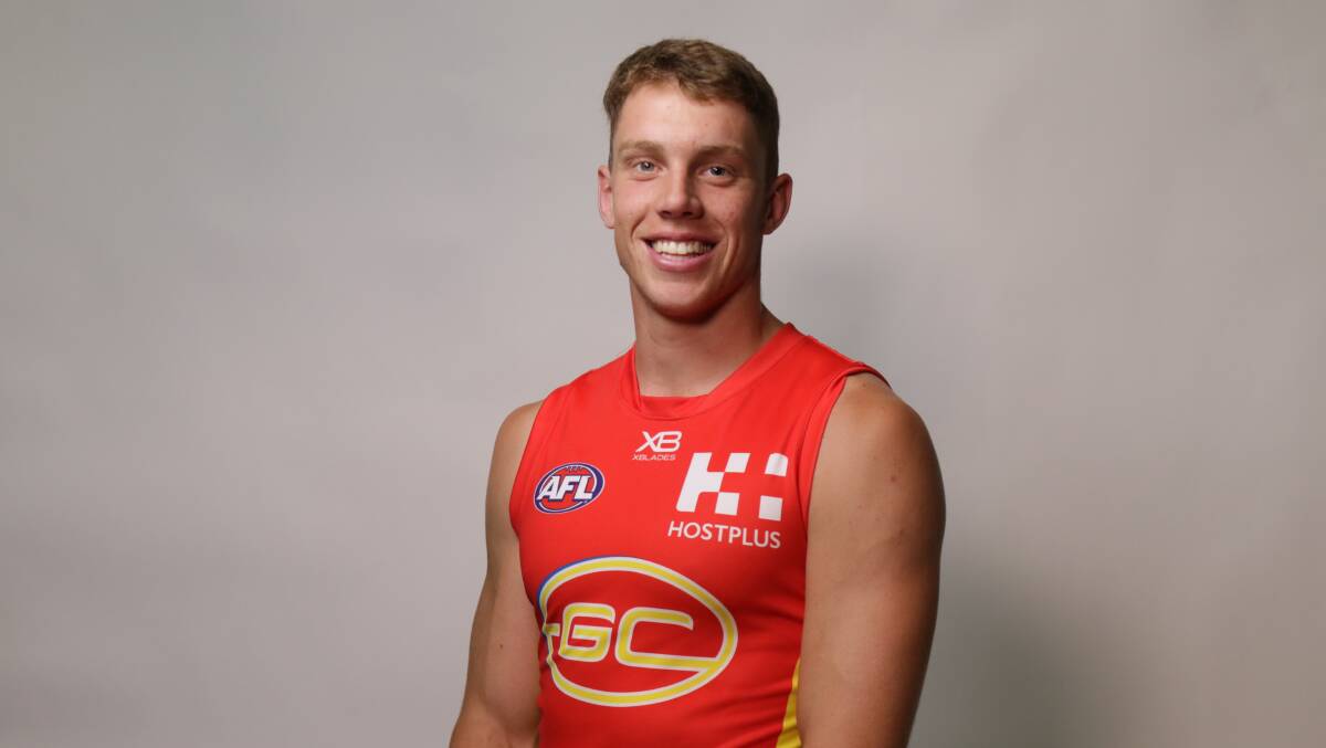 NEW DEAL: Josh Corbett has signed on with the Gold Coast Suns for another two years. Picture: GC SUNS Media