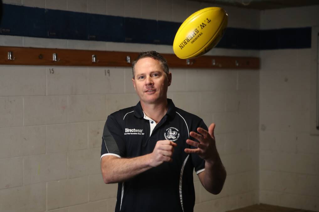 HELPING OUT: Tim Nowell will coach the under 18s again and is Harding's assistant coach. Picture: Morgan Hancock