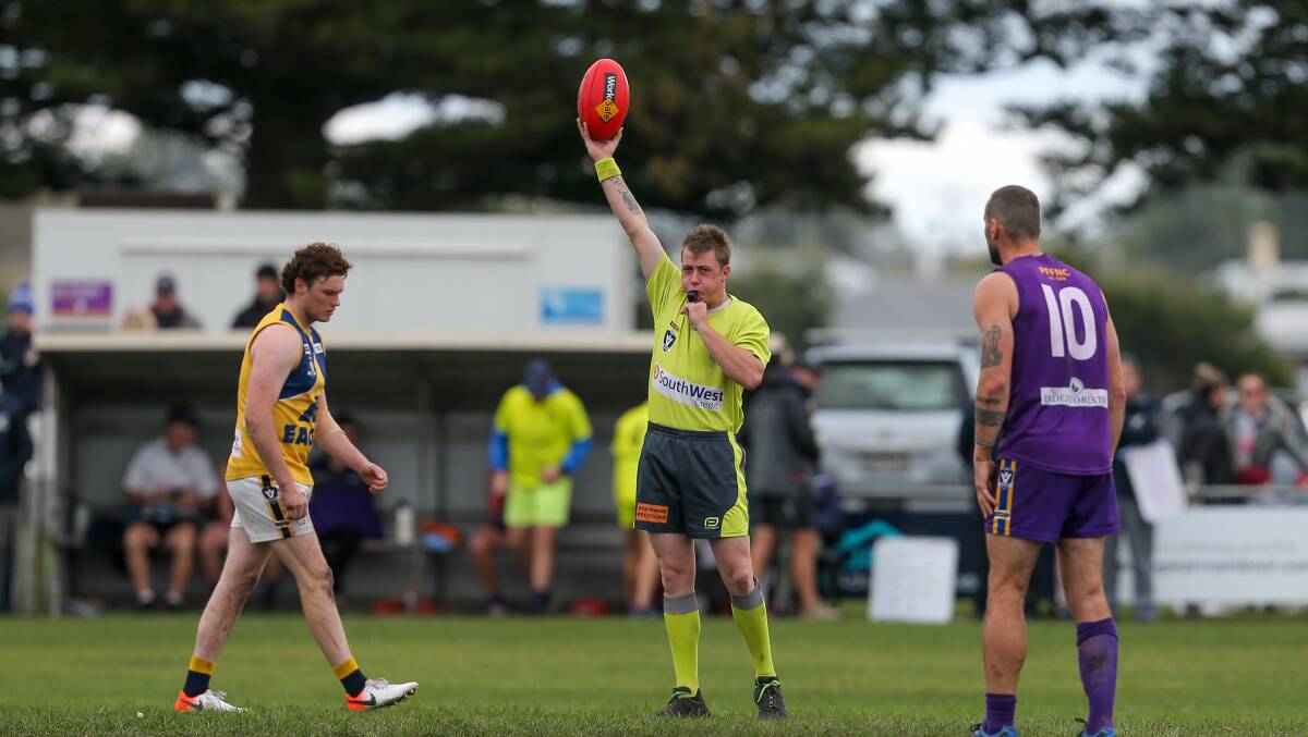 HELP WANTED: Warrnambool and District Football Umpires Association is searching for new members to join its ranks. 
