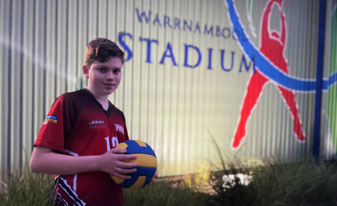 TEAM VIC: Alexei Khaidurov has been selected in Volleyball Victoria under 14 side. Picture: Sean Hardeman