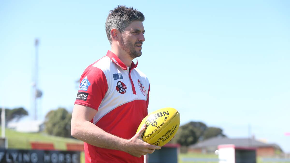 NEW HOME: Ricky Henderson has settled in Warrnambool and is playing for the Roosters. 