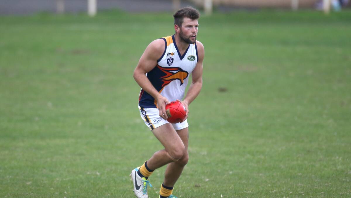 GOAL-KICKER: Dylan Parish will be part of a strong North Warrnambool Eagles' forward line.