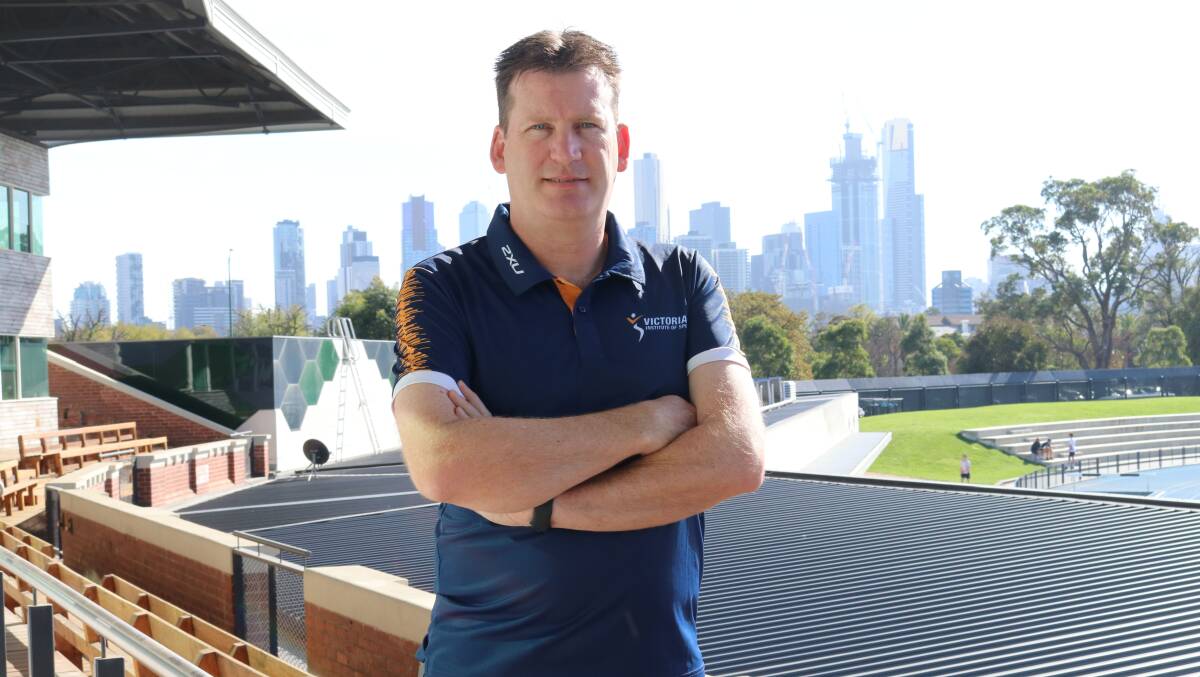 RISK MANAGEMENT: Victorian Institute of Sport lead physiotherapist Steve Hawkins. Picture: VIS