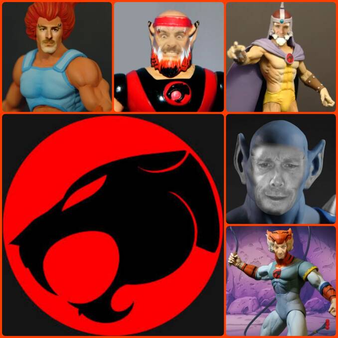 GETTING CREATIVE: The Tropic Thundercats have utilised their great Photoshop skills to create this spectacular team logo to accompany their fundraising efforts.