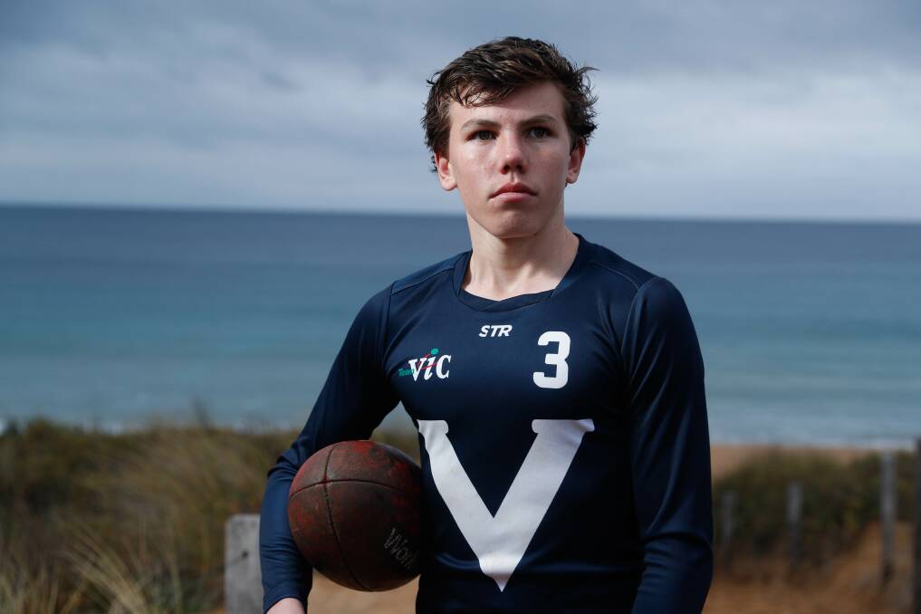 TEAM VIC: Finn O'Sullivan was selected to play for Vic Country this year. Picture: Chris Doheny