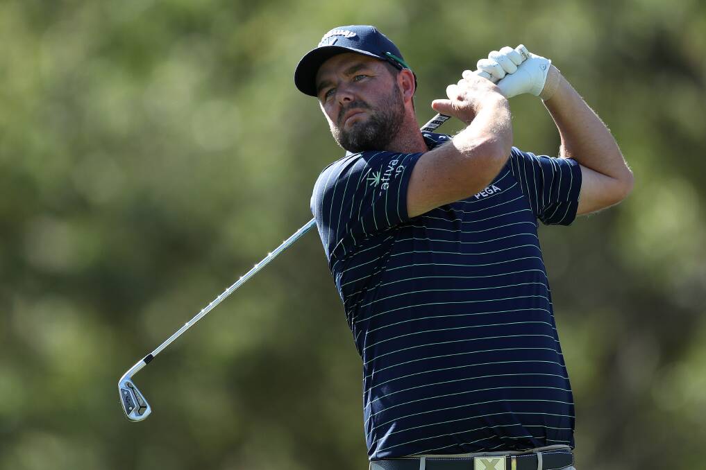 TOP FINISH: Marc Leishman scored a top-five finish at the Fortinet Championship. Picture: Getty Images