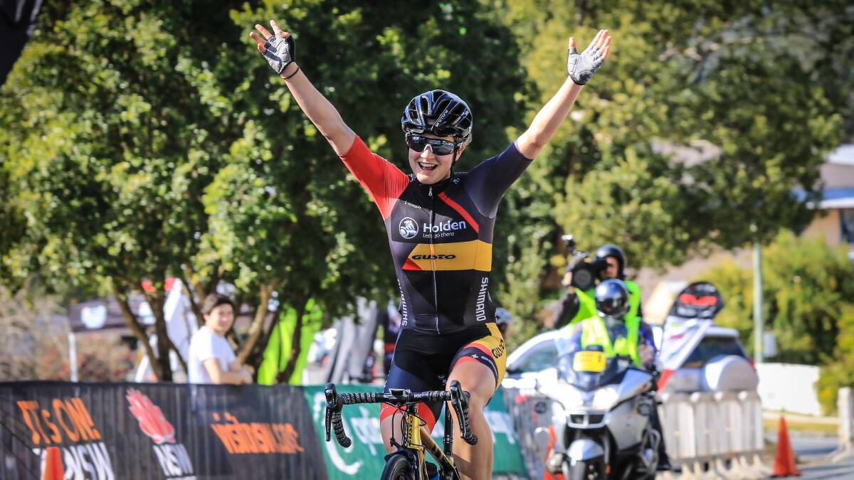 ON THE MOVE: Grace Brown is one step closer to her goal of riding in the World Tour peloton after signing with Mitchelton-SCOTT. Picture: Pete Dunlop