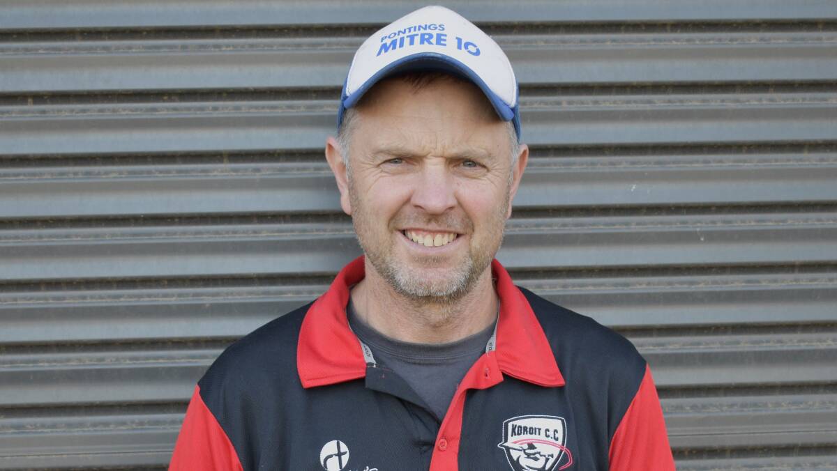 TOP CANDIDATE: Neale Dobson will coach Koroit's under 17 side in season 2020-21 in the Warrnambool and District Cricket Association. Picture: Ron Media