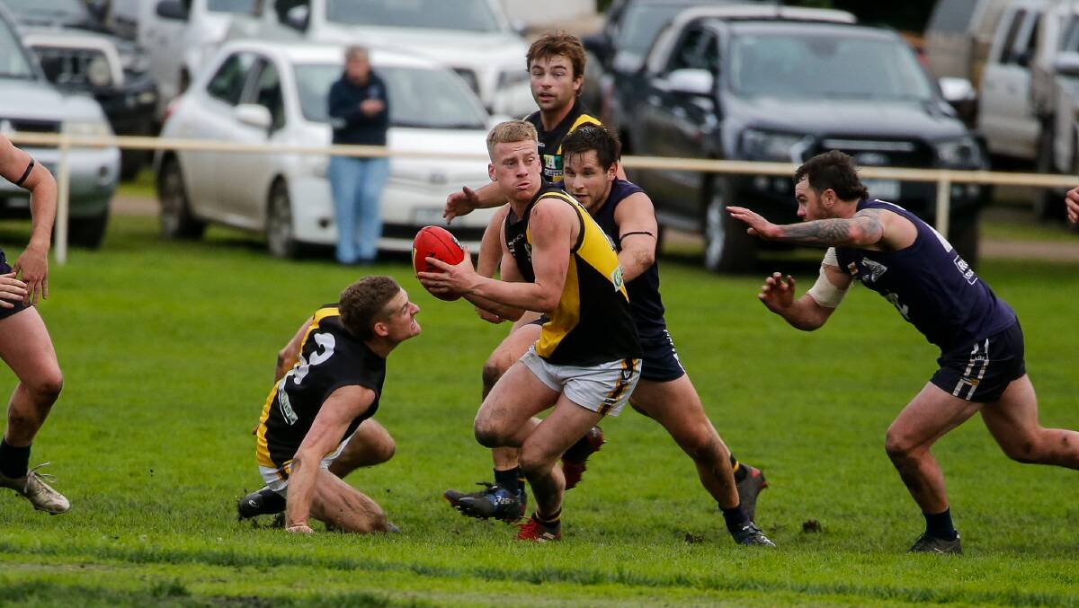 ON PAUSE: The Warrnambool and District league was to play round 16 of its season on Saturday. Picture: Anthony Brady
