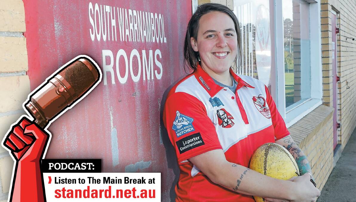 POSITIVE CHANGE: South-west women's sport pioneer Alicia Drew joins The Main Break podcast this week.