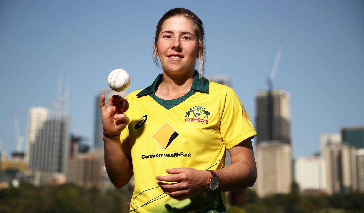 CHANCE: Georgia Wareham is closing in on a return to the Australian's first XI for the semi-final against the West Indies. Picture: Getty Images