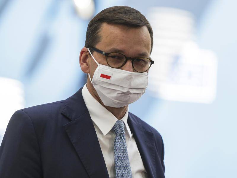 Polish Prime Minister Mateusz Morawiecki was in contact with a COVID-positive person on Friday.