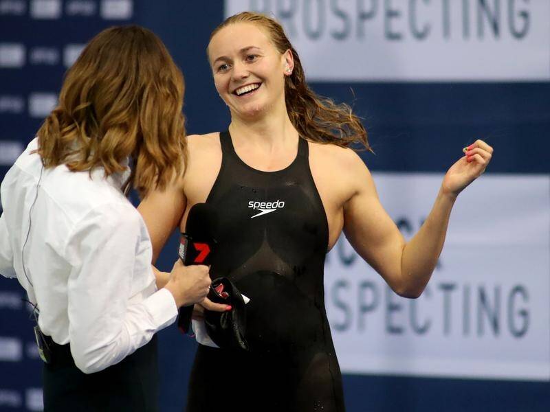 Ariarne Titmus equalled her Commonwealth 400m freestyle record on Thursday night.