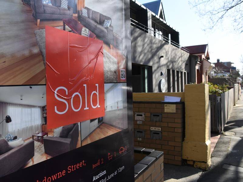 Among the big cities house prices have fallen the most in Melbourne - by 1.2 per cent in July.