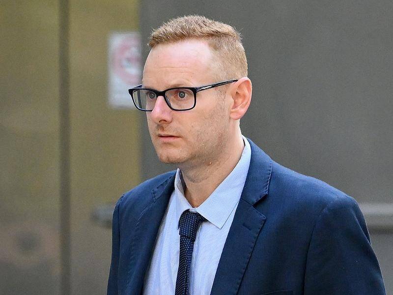 Accountant Damien Luscombe was jailed after being found guilty of stealing millions from clients. (Morgan Hancock/AAP PHOTOS)