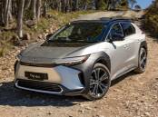 How many electric cars Toyota expects to sell in Australia this year