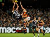 Adelaide have come out on top in the AFL Showdown, beating Port Adelaide by 31 points. (Matt Turner/AAP PHOTOS)