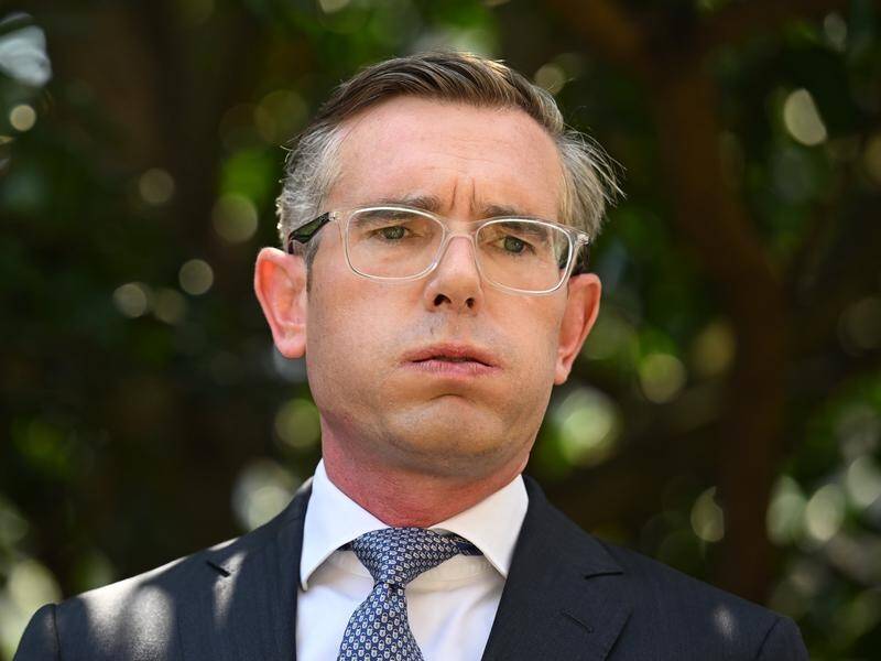 NSW Premier Dominic Perrottet apologised for wearing a Nazi uniform at his 21st birthday party. (Dean Lewins/AAP PHOTOS)