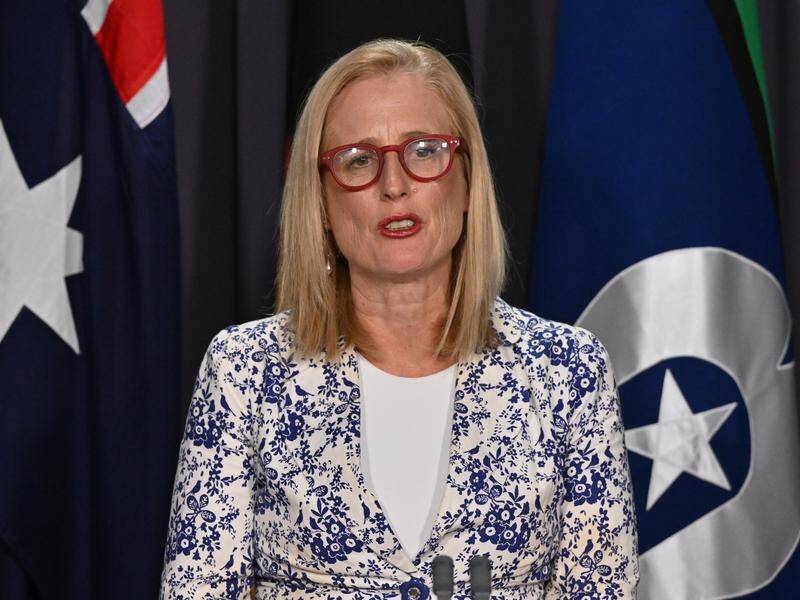 Katy Gallagher says the government is working to provide cost of living relief for people in need. (Mick Tsikas/AAP PHOTOS)