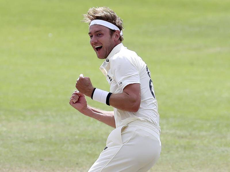 Stuart Broad ended with match figures of 10- 67 as England won the third Test against West Indies.