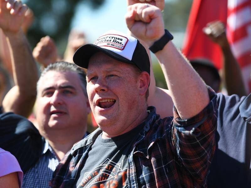 Victorian Trades Hall Council secretary Luke Hilakari says WorkCover reforms are a "nightmare". (James Ross/AAP PHOTOS)
