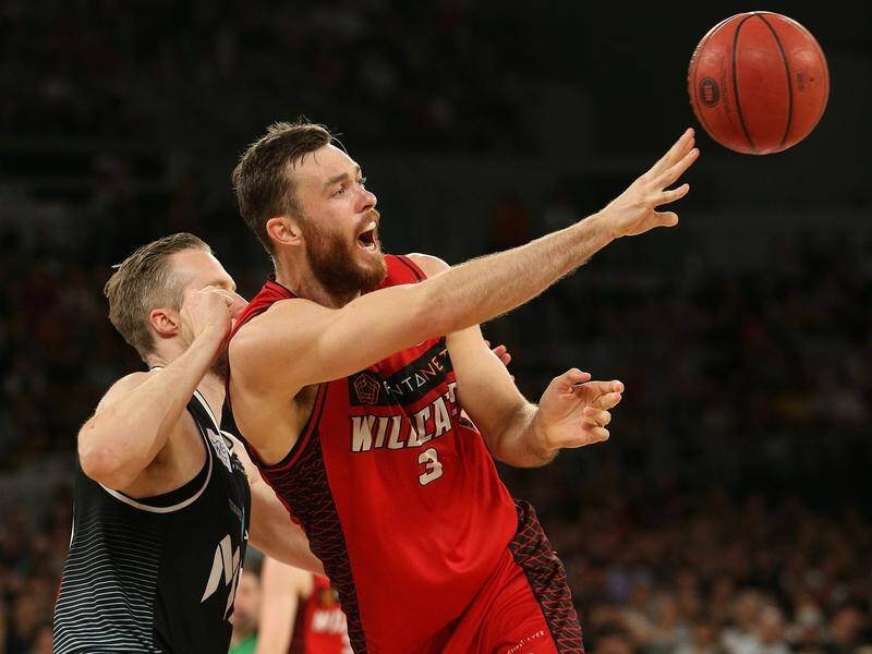 Nick Kay (r) says the Wildcats will need to lift if they are to win the NBL again thi season.