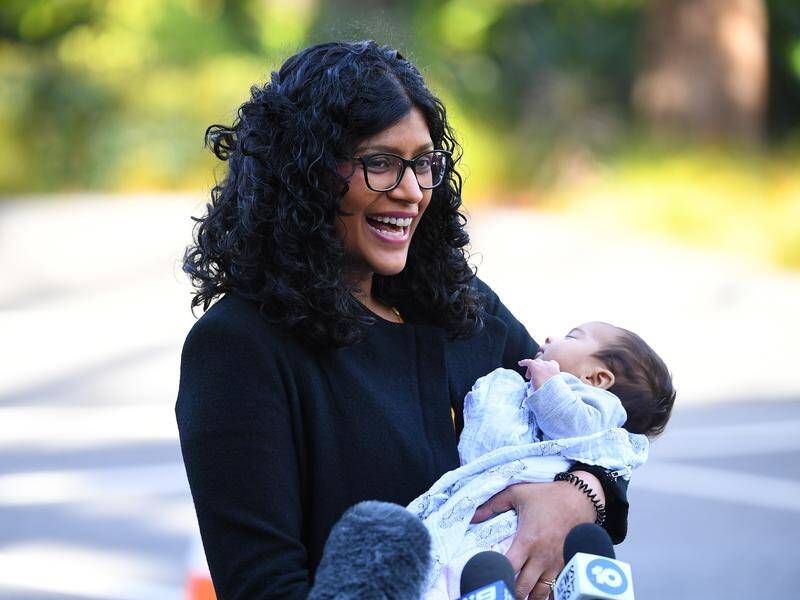 Samantha Ratnam returned from maternity leave to vote for an extention of the state of emergency.
