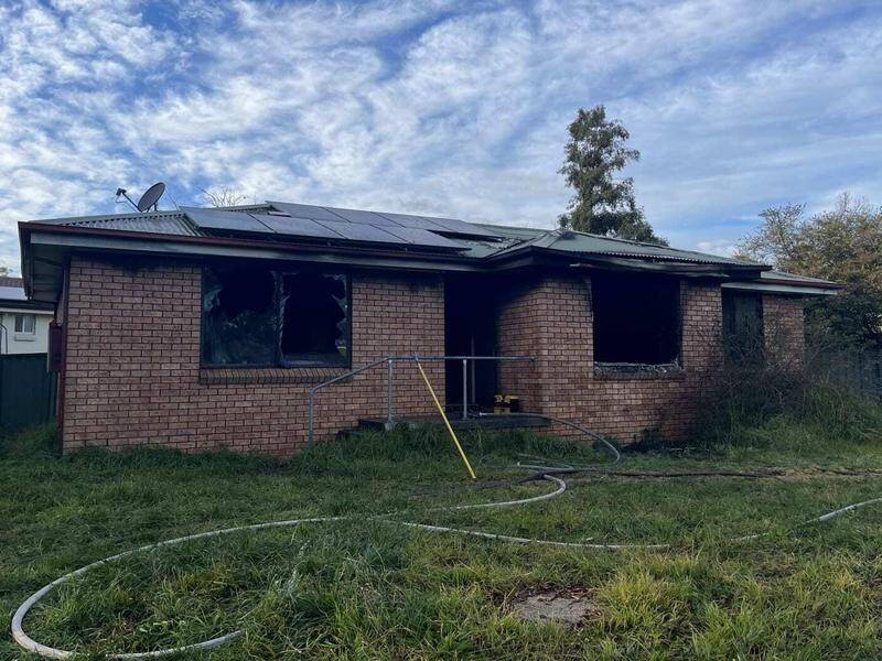 A woman is dead and three people have been hospitalised after a house fire in Orange, NSW. (PR HANDOUT IMAGE PHOTO)