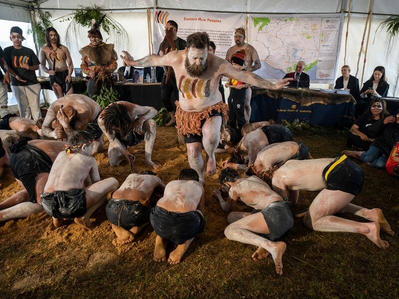 Victoria's first native title decision in a decade was celebrated at a ceremony near Warrnambool. (PR HANDOUT IMAGE PHOTO)