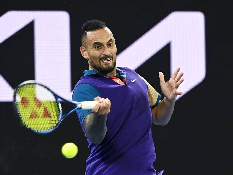 Nick Kyrgios had the crowd roaring in his five-set loss to Dominic Thiem at the Australian Open.