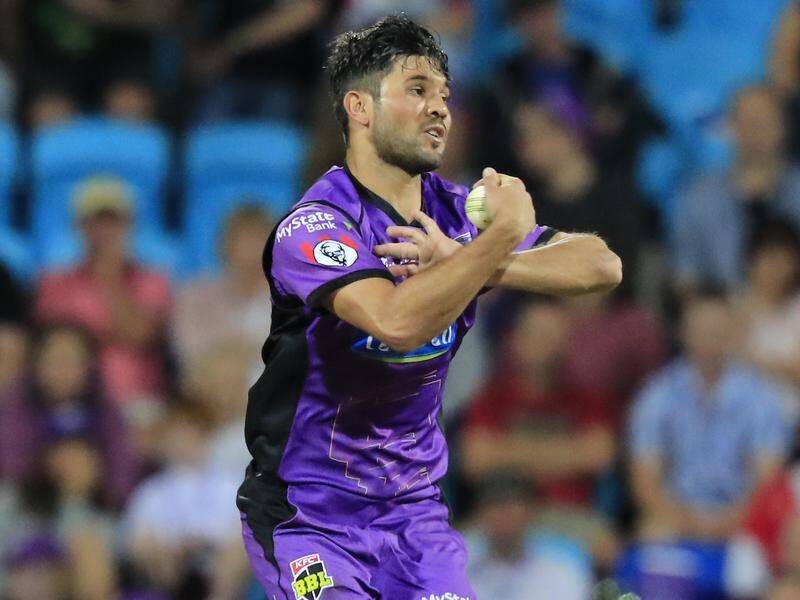 Hurricanes spinner Qais Ahmad claimed 2-34 to help his side to a 16-run win over the Renegades.