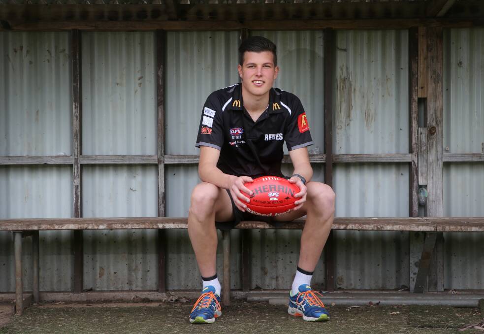Late bloomer Rowan Marshall, who plays for Portland and the North Ballarat Rebels, is an AFL draft prospect. Picture: AARON SAWALL