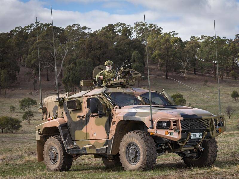Ukrainian-Australians want Canberra to provide Hawkei armoured vehicles to defend their homeland. (PR HANDOUT IMAGE PHOTO)