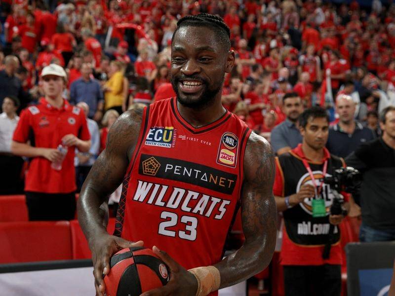 American import Terrico White helped Perth Wildcats to an NBL title earlier this year.