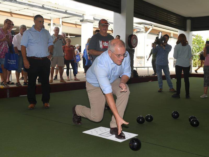 Scott Morrison will keep the campaign ball rolling in Brisbane on Friday.