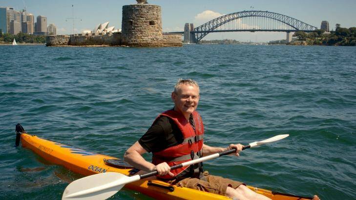 The first stop on Martin Clunes' series <i>Islands of Australia</i> is Fort Denison in Sydney Harbour.