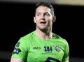 Canberra's Jarrod Croker is hoping he can play eight NRL games in 2023 to reach the 300 club. (Dan Himbrechts/AAP PHOTOS)