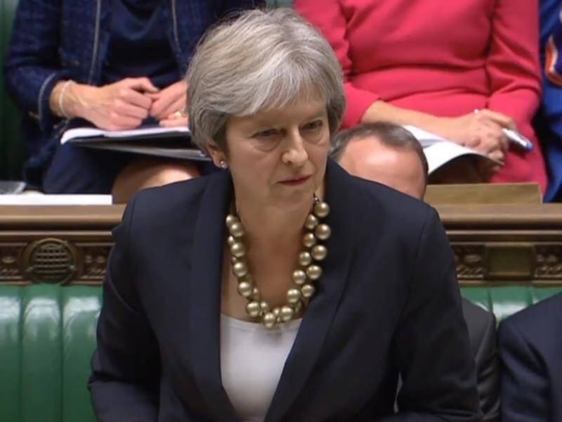 Theresa May has told British MPs that 95 per cent of a withdrawal agreement with the EU is settled.