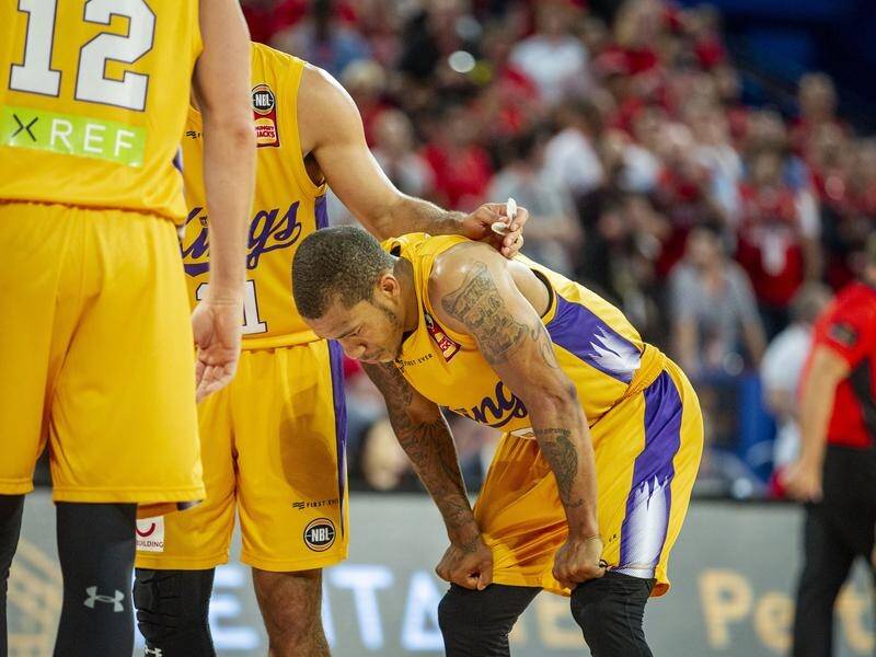 Jerome Randle scored 25 points and picked up a leg injury in the Kings' overtime loss to Perth.