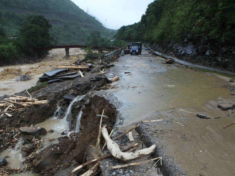 At least seven people have been killed amid flooding and landslides in northern Vietnam.