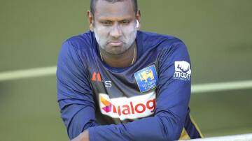 Angelo Mathews returns to Sri Lanka's ODI team for their series opener in Auckland. (AP PHOTO)
