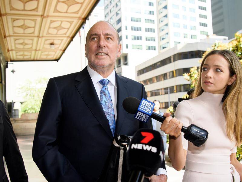 Former Hillsong pastor Brian Houston continues to fight allegations he concealed his father's abuse. (Bianca De Marchi/AAP PHOTOS)