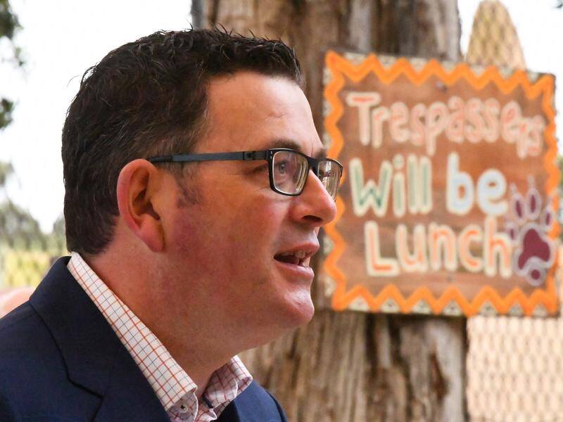 Daniel Andrews wants Victorians to holiday in their home state, despite interstate travel looming.