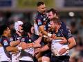 The Brumbies have come from behind to snatch a 40-36 Super Rugby Pacific win over the NSW Waratahs. (Lukas Coch/AAP PHOTOS)