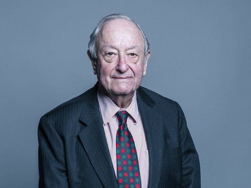 Lord Lester has resigned from Britain's House of Lords after being accused of groping a woman.