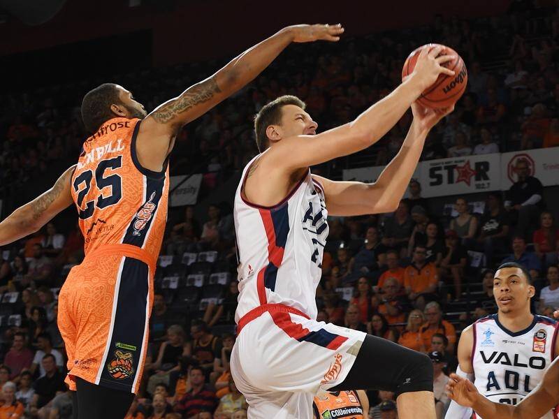Daniel Johnson has top-scored with 24 points in Adelaide's 100-91 NBL away win over Cairns.